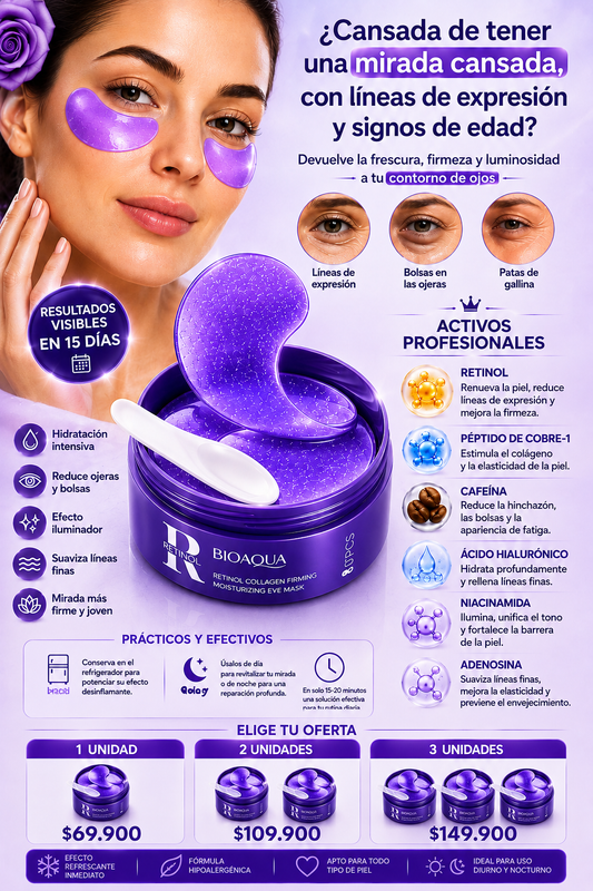 Parches De Colágeno Con Retinol