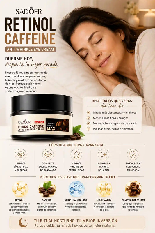 Contorno De Ojos Cafe Y Retinol