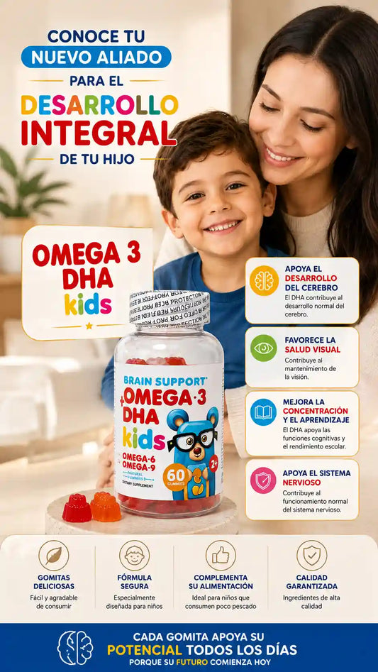 Omega Kids Dha: Desarrollo Integral