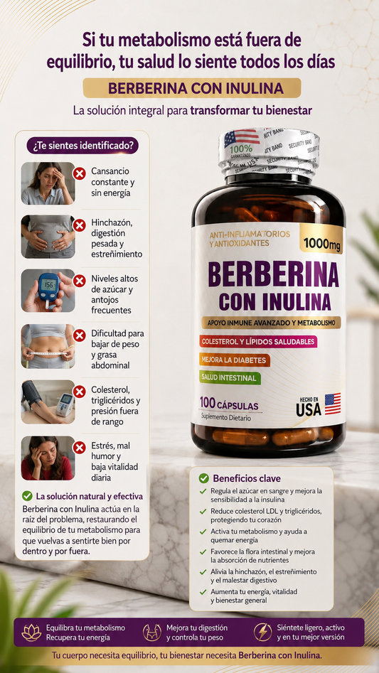 Berberine: Balance Metabólico